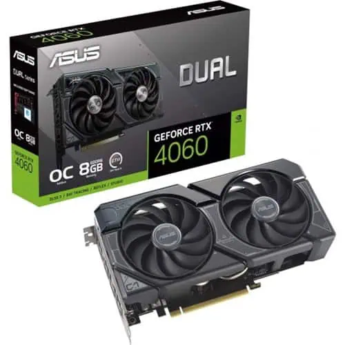ASUS GeForce RTX 4060 DUAL OC 8GB Graphics Card ASUS GeForce RTX 4060 DUAL OC 8GB Graphics Card