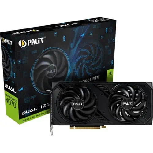 Palit GeForce RTX 4070 DUAL Graphics Card Palit GeForce RTX 4070 DUAL Graphics Card