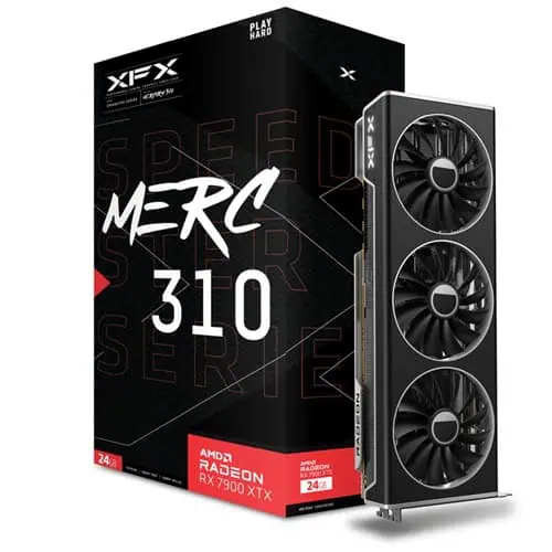 XFX Radeon RX 7900 XTX Speedster Merc 310 24GB GDDR6 384-bit PCI-E 4.0 Graphics Card XFX Radeon RX 7900 XTX Speedster Merc 310 24GB GDDR6 384-bit PCI-E 4.0 Graphics Card