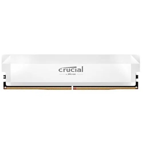 Crucial Pro Overclocking DDR5-6000MHz 16GB CL36 1.35V EXPO White Memory Crucial Pro Overclocking DDR5-6000MHz 16GB CL36 1.35V EXPO White Memory