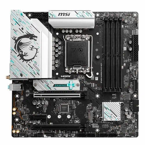 MSI B760M GAMING PLUS WIFI DDR5 LGA 1700 Micro-ATX Desktop Motherboard MSI B760M GAMING PLUS WIFI DDR5 LGA 1700 Micro-ATX Desktop Motherboard